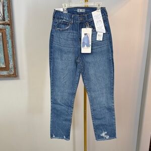 Rewash mom jeans Cropped ankle Jeans NWT 5